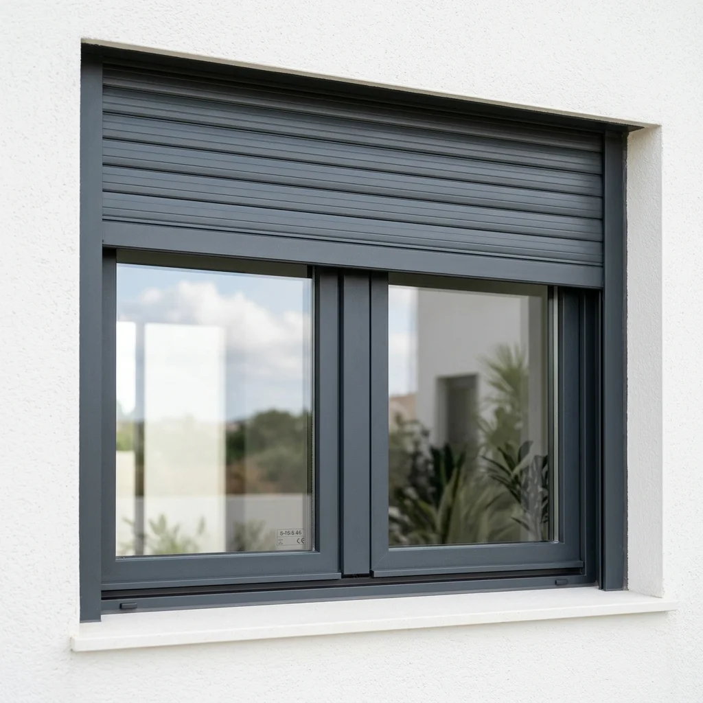 Ventanas de aluminio con persianas motorizadas en Torrent